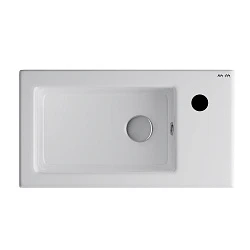 Раковина встраиваемая AM.PM X-Joy 45см M85AWCC0452WG белая глянцевая