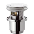 Донный клапан Remer RR 906 CC 2 с переливом, хром