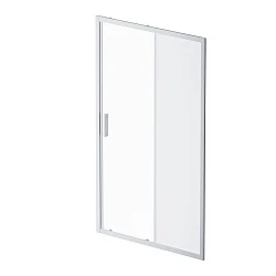 Дверь душевая в нишу AM.PM Gem 120см W90G-120-1-195MM профиль хром, стекло прозрачное/матовое