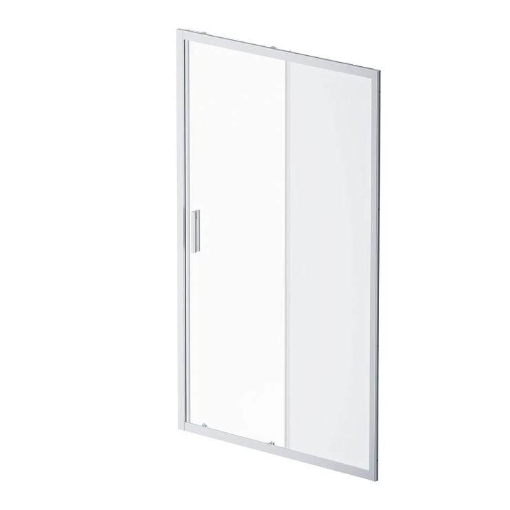 Дверь душевая в нишу AM.PM Gem 120см W90G-120-1-195MM профиль хром, стекло прозрачное/матовое