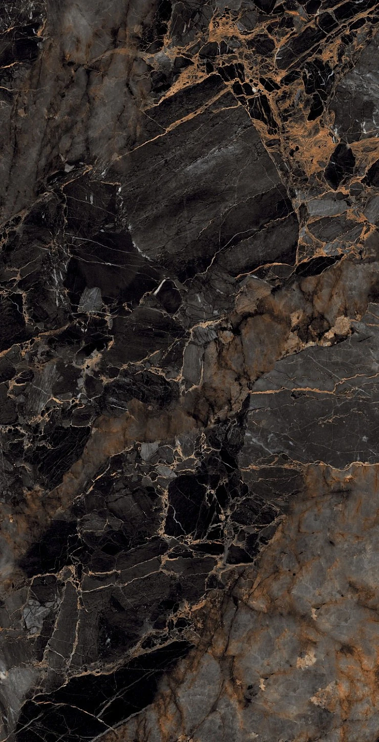 Керамогранит Global Tile Decorum 120x60 GT1206011705HPR черный