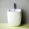 Биде напольное Ceramica Nova Metropol CN4005 белый глянец