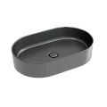 Раковина накладная Ceramica nova Element 600*380*122мм CN6048MDH темный антрацит матовая