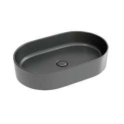 Раковина накладная Ceramica nova Element 600*380*122мм CN6048MDH темный антрацит матовая