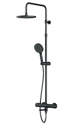 Душевая стойка AM.PM X-Joy F0785A522 с термостатом черная