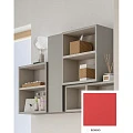 Шкаф-пенал Cezares Moderno 20см 53152 красный