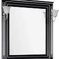Зеркало Aquanet Паола 90 черный/серебро