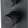 Смеситель встраиваемый для душа Allen Brau Priority 5.31A11-31 с внутренней частью, черный матовый