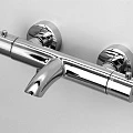 Термостатический смеситель Wasserkraft Berkel 4811 для ванны с душем, хром