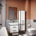Смеситель для раковины Jacob Delafon Oscar E29842-BL черный матовый