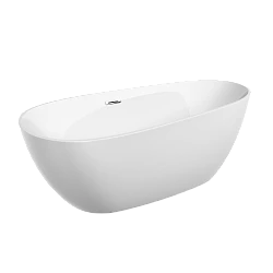 Акриловая ванна Sancos Avocado FB18 170х80 белая глянцевая