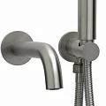 Душевой комплект Allen Brau Priority 5.31014-BN с внутренней частью, никель браш