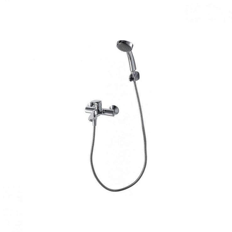 Смеситель для ванны с душем Bravat Drop F64898C-B хром