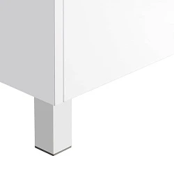 Тумба под раковину Aquaton Капри 80 1A230201KP010 белый глянец