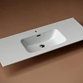 Раковина встраиваемая Ceramica Nova Element 120см CN7006 белая