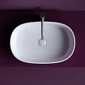 Раковина накладная Ceramica Nova Element CN6075 белая глянец