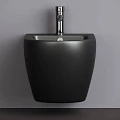 Биде подвесное Ceramica Nova Metropol CN4003MB черный матовый