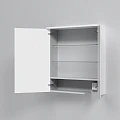 Зеркало-шкаф AM.PM Spirit M70MCX0601WG с подсветкой, белый глянец