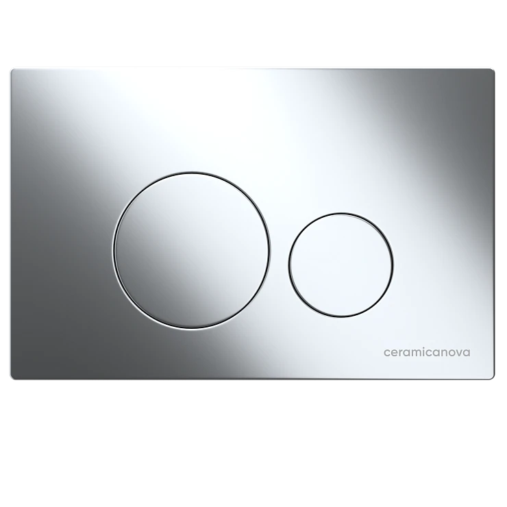 Система инсталляции для унитазов Ceramica Nova Envision Round CN1001CH с кнопкой хром