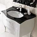 Столешница Cezares Tulip 90 TULIPTOP93MARQ черный мрамор