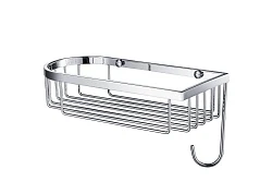 Полка Timo Nelson 150080/00 с крючком, хром