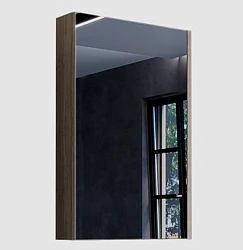 Зеркало-шкаф COMFORTY "Порто-50" дуб тёмно-коричневый 00-00009323CF