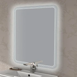 Зеркало Cezares 54355 с LED-подсветкой 74x90