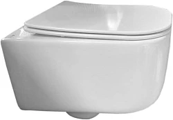 Система инсталляции для унитазов Ceramica Nova Envision Round CN1001CH с кнопкой и унитазом CN3005