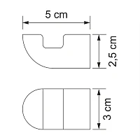 Крючок Wasserkraft Kammel K-8323white белый матовый