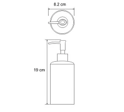 Дозатор Wasserkraft Elde K-3699 хром