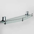 Полка Wasserkraft Leine K-5044 с ограничителем, хром