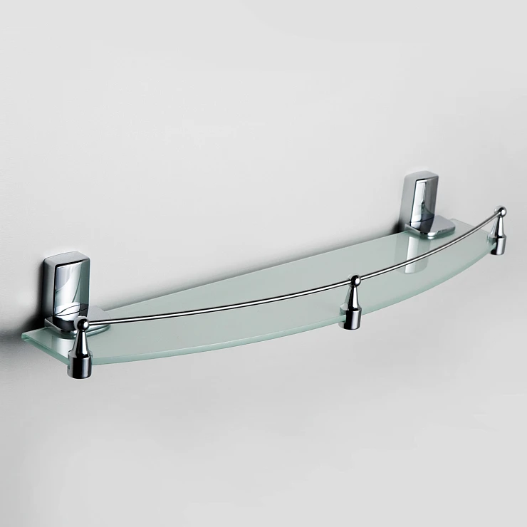 Полка Wasserkraft Leine K-5044 с ограничителем, хром