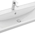 Тумба с раковиной Aquaton Мадрид 120 М белая