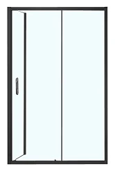 Душевой уголок Azario Milton 120х80см AZ-ND1131-R 1200 BLACK профиль черный, стекло прозрачное