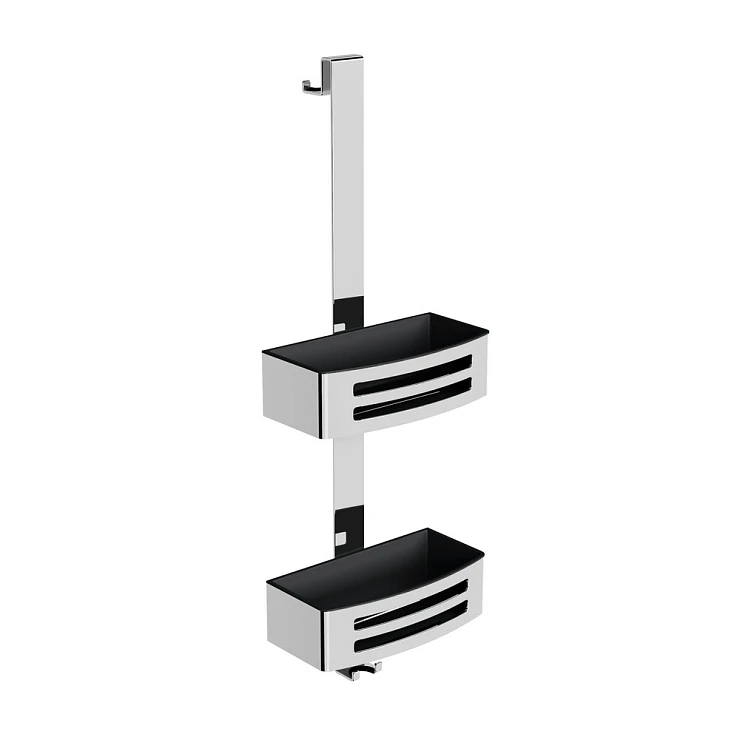 Полка Black&White SN-5564 2-ярусная, хром