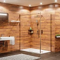 Душевой уголок Wasserkraft Alme 130x90см 15R33 профиль хром, стекло прозрачное