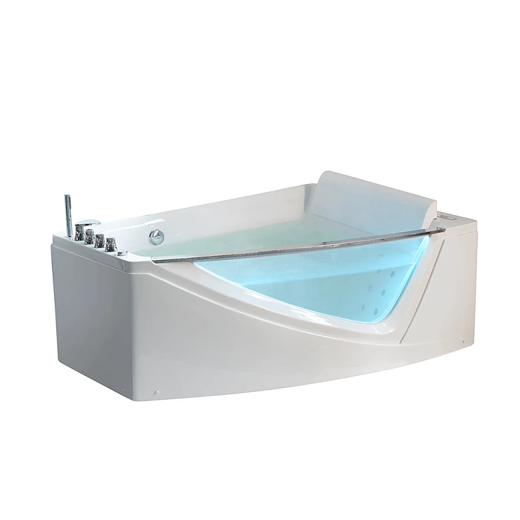 Акриловая ванна Orans OLS-BT65109 R 120x170см 65109R0 с гидромассажем, белая глянцевая