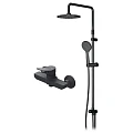 Душевая стойка AM.PM X-Joy F42885A24 со смесителем, черный Душевая стойка AM.PM X-Joy F42885A24 со смесителем, черный