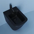 Биде подвесное Ceramica Nova Union CN4010MB черное матовое