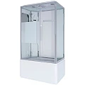 Душевая кабина Niagara Ultra 120х80см NG-307-01L профиль хром, стекло прозрачное / матовое