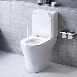 Унитаз-компакт Damixa Sirius DX86C8600SC белый глянец