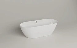 Ванна из искусственного камня ESSE SUMBAWA 179x78 ESUM1795 белая глянцевая