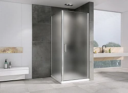 Душевой уголок ABBER Sonnenstrand 100х90см AG04100M-S90M профиль хром, стекло матовое