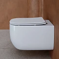 Унитаз подвесной Ceramica Nova Noel CN3013 белый глянец