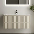 Тумба под раковину Sancos Snob R 100 SNR100CE бежевая матовая