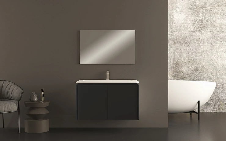 Тумба под раковину Cezares 55227 Nero Graphite
