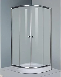 Душевой уголок Golden Frog 90x90см SRGF-093 (90) с поддоном, профиль хром, стекло прозрачное