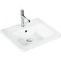 Раковина встраиваемая BelBagno Luxury 60см 12060-KL белая