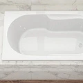 Акриловая ванна Vagnerplast Nike 120x70 VPBA127NIK2E-04 белая глянцевая