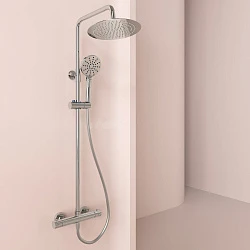 Душевая стойка Sancos Kanedo SC7200CH с термостатом, хром